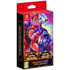 JEU NINTENDO SWITCH Pokémon Écarlate & Violet - Édition Pack Duo • Jeu Nintendo Switch