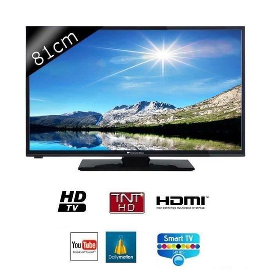 CONTINENTAL EDISON LED32HD2 80 cm sur LCD Compare