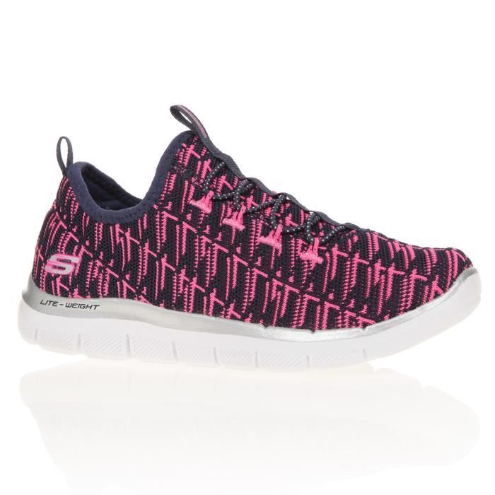 skechers enfant rose