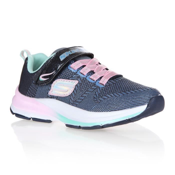 Enmarañarse núcleo camuflaje SKECHERS Baskets Double Strides Duo Dash - Enfant fille - Bleu et rose Bleu  et rose - Cdiscount Sport