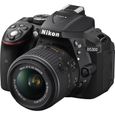 NIKON D5300 Appareil photo numérique Reflex + Objectif 18-55mm VR II - Noir-0