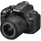 Reflex NIKON D5200 KIT+ 18-55mm VR II noir - Capteur CMOS 24,1 MP - Processeur EXPEED 3 - Système anti-poussière