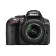 NIKON D5300 Appareil photo numérique Reflex + Objectif 18-55mm VR II - Noir-1