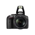 NIKON D5300 Appareil photo numérique Reflex + Objectif 18-55mm VR II - Noir-5