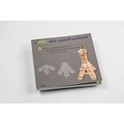 MECABOIS Livre L'ABC des Constructions - Modèles constructions planchettes en bois - Fabriqué en France