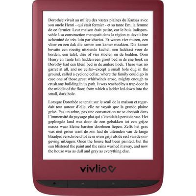Liseuse de livres numériques VIVLIO Touch Lux 5, noir - Super U, Hyper U, U  Express 