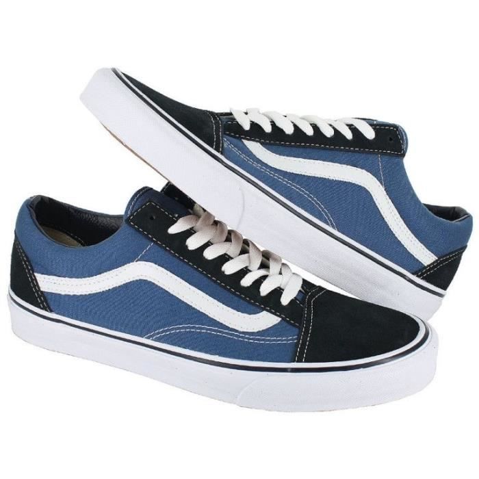 basket vans old skool bleu