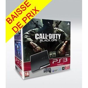 Pack PS3 320 Go + COD Black Ops + Voucher DLC Pack PS3 320 Go + COD Black Ops + Voucher DLC