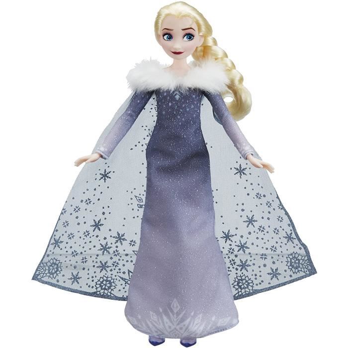 FDisney Princesses Poup e Elsa Chanteuse Joyeuse F tes avec Olaf