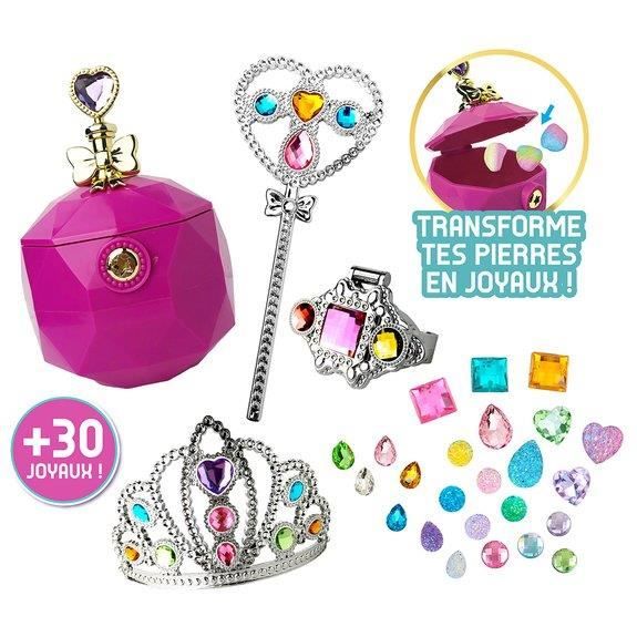 Coffret Bijoux Magiques de Princesse - Jewel Secrets - Transforme des pierres en joyaux pour créer d