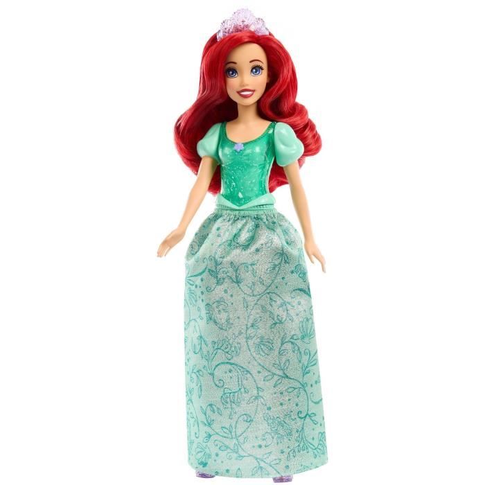 Disney Princesses - Poupée Ariel avec vêtements et accessoires - Figurine - MATTEL - HLW10