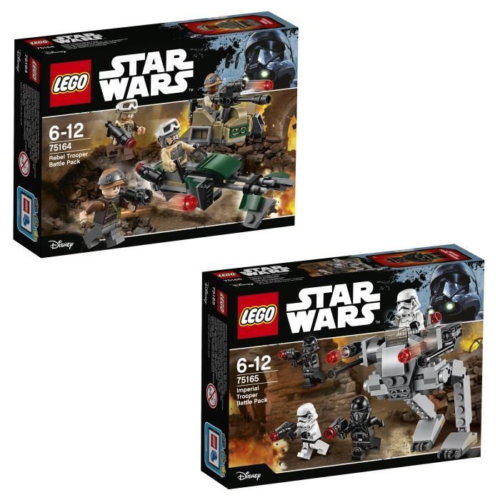 Bundle Battle Pack LEGO Star Wars Rogue One Cdiscount Jeux Jouets