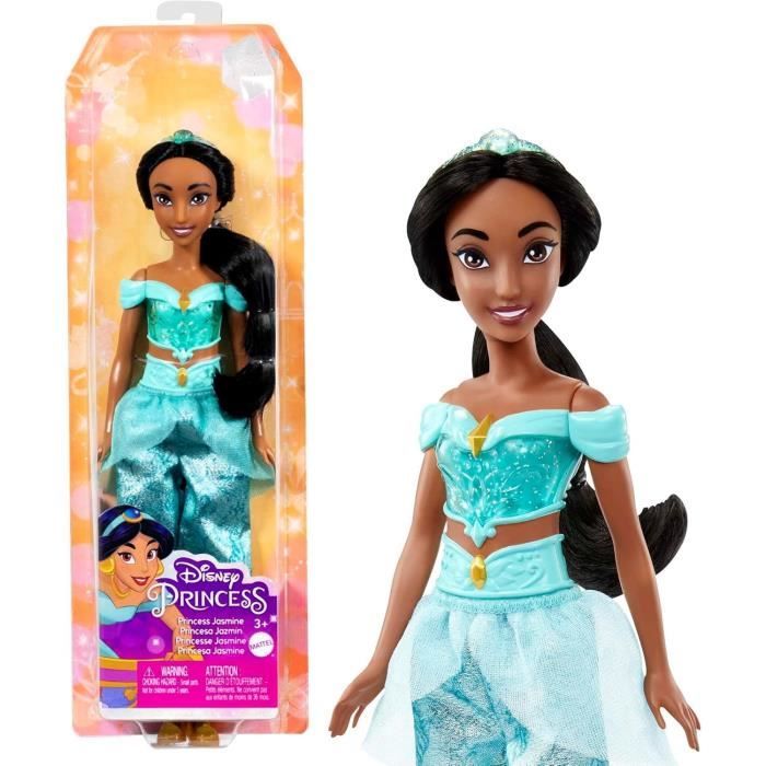 Princesse Disney - Poupée Jasmine 29Cm - Poupées Mannequins - 3 Ans Et +
