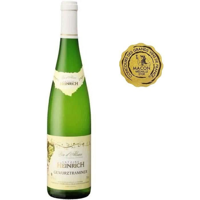 Heinrich Gewurztraminer Vin Blanc D Alsace Achat Vente Vin Blanc Alsace Gewurztraminer Heinrich Cdiscount