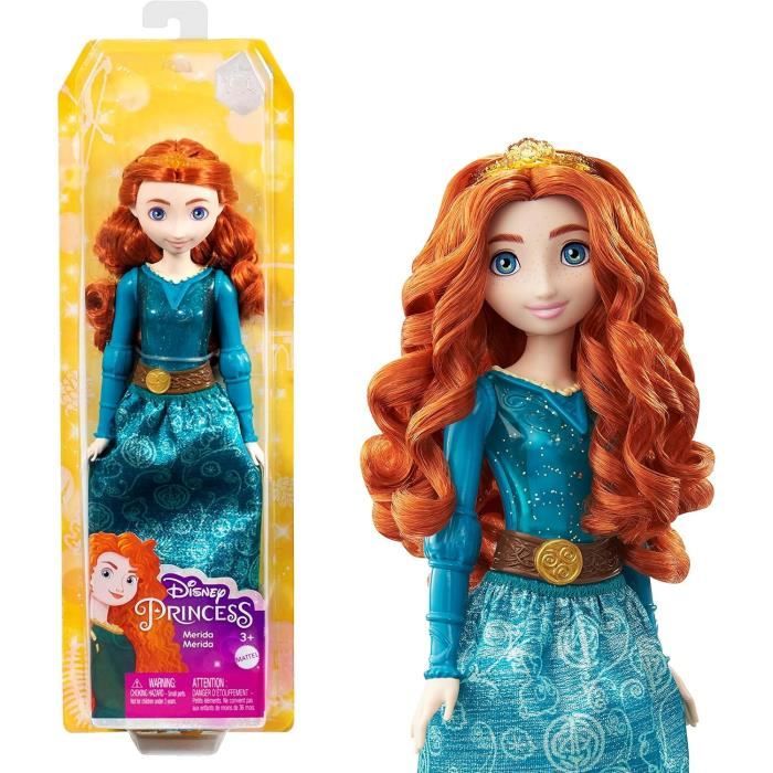 Mattel Disney Princesses Poupée Merida - vue 2
