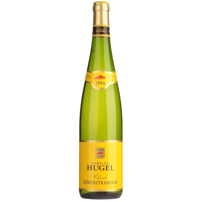  Famille Hugel  2014 Gewurztraminer Vin blanc d Alsace 