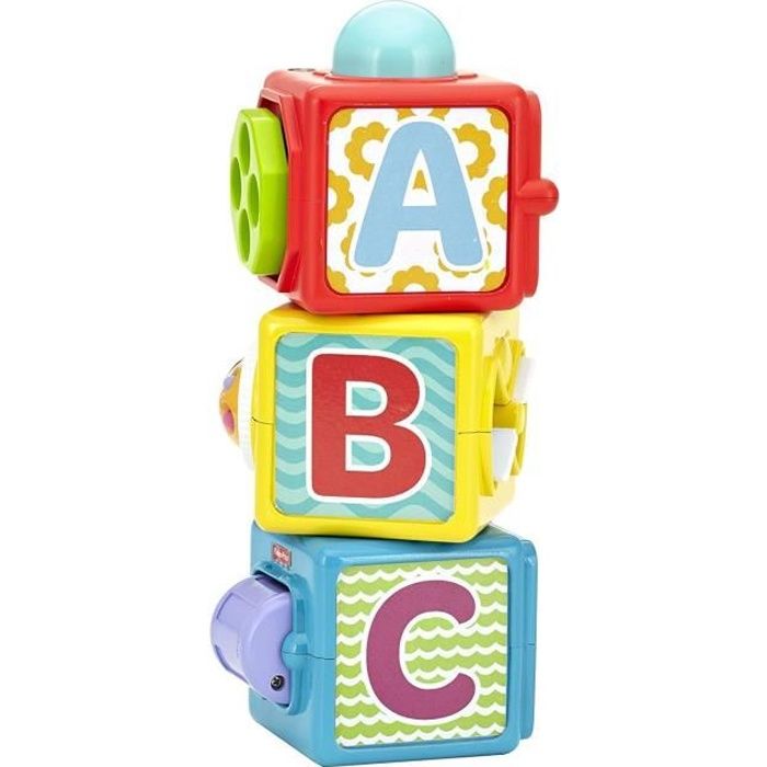 Jouet à empiler Cubes d'Activités FISHER-PRICE pour bébé mixte de 6 mois et plus