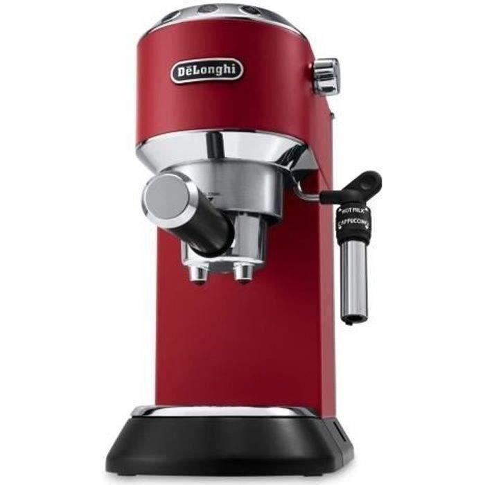 Machine expresso manuelle - DeLonghi - Dedica style - EC685.R - Rouge