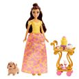 Princesse Disney  - Belle Et Son Service à Thé - Poupées Mannequins - 3 Ans Et +-2