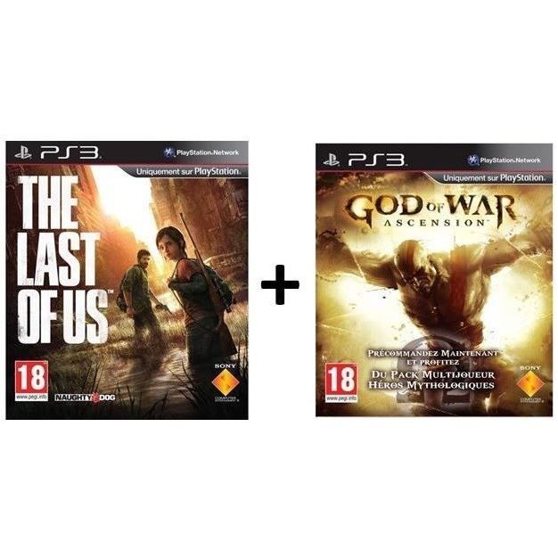 THE LAST OF US + GOD OF WAR ASCENSION / PS3 Reconditionné - Sony Interactive Entertainment reconditionné disponible sur Cdiscount Seconde Vie