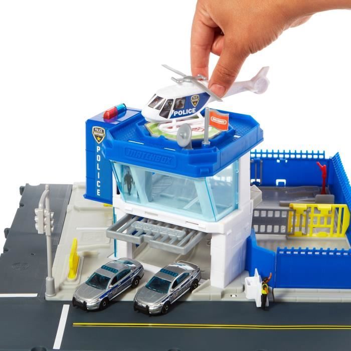 Matchbox Matchbox Station de Police Mini Vehicules 3 ans et Cdiscount Jeux Jouets