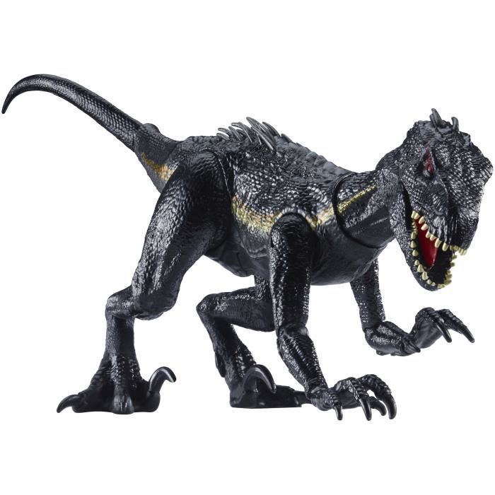 GKL51 Imaginext Jurassic World figurine dinosaure Indoraptor et une mini-figurine Maisie jouet pour enfant de 3 à 8 ans 