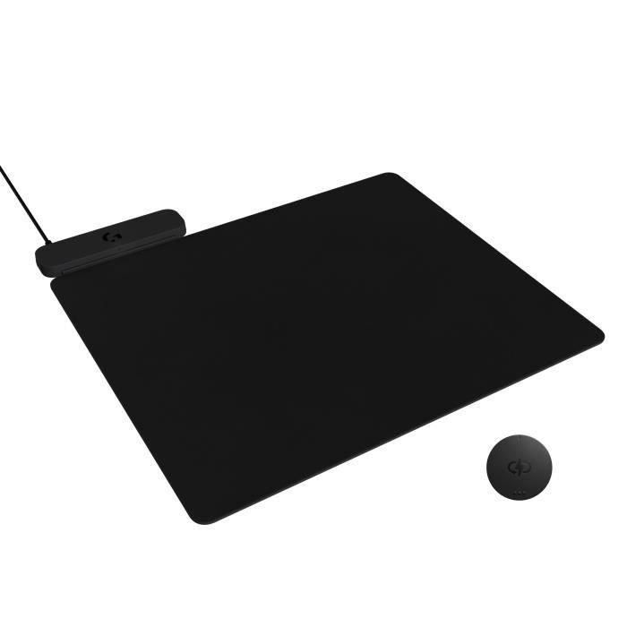 Tapis de souris - Système de charge sans fil - Logitech G - Powerplay 2  - Noir