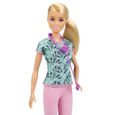 Poupée Mannequin Barbie Infirmière - Marque BARBIE - Dès 3 ans - Accessoires à thème-1