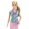 Poupée Mannequin Barbie Infirmière - Marque BARBIE - Dès 3 ans - Accessoires à thème-2
