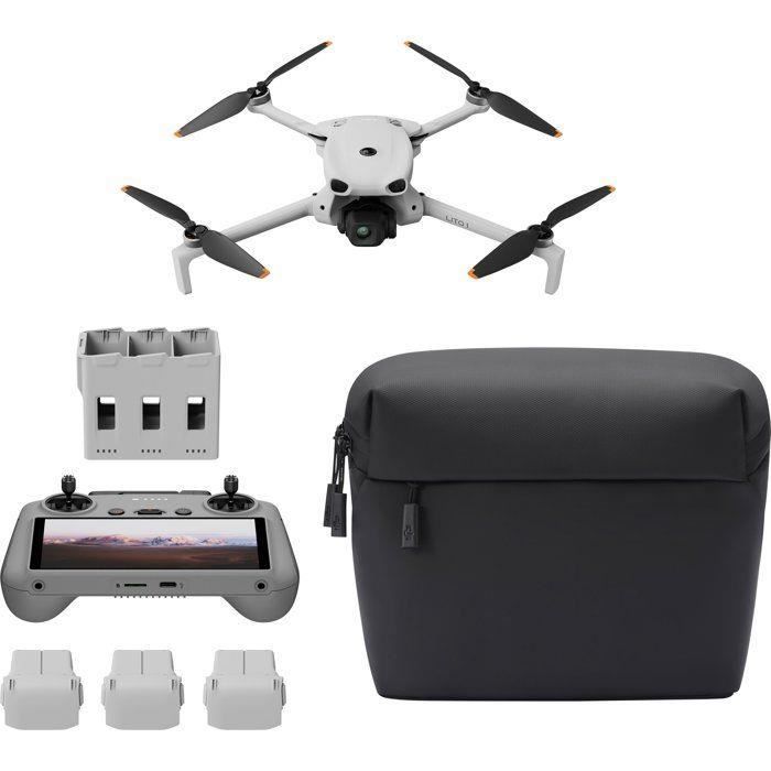 Drone - DJI - LITO X1 - Pack Fly More Plus - DJI RC 2