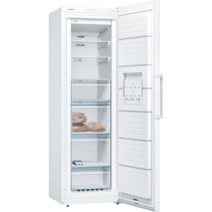 Bosch Bosch Gsn36vw3p Congelateur Armoi Congelateur Armoire 242 L Froid No Frost Multiairflow A L 60 X H 186 Cm Blanc Achat Vente Congelateur