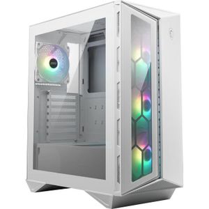 MRED - Boîtier PC Gamer M-ATX - Blanc RGB Mercury - Cdiscount