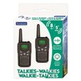 Talkie-Walkies LEXIBOOK noirs - Portée 8 km - Fonction Moniteur - Lampe de poche intégrée-2