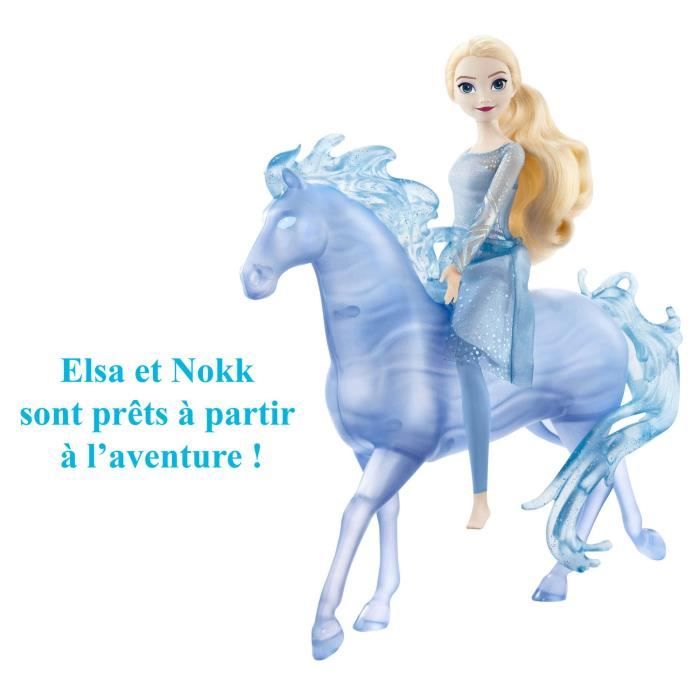 Star color : La Reine des Neiges 2 : Elsa sur cheval