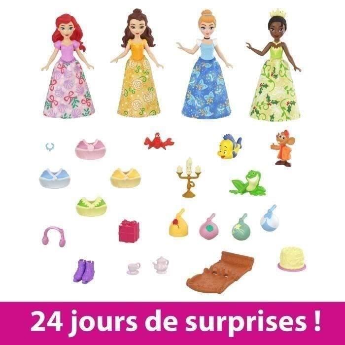 Calendrier de l'avent Princesses MATTEL : le calendrier à Prix Carrefour