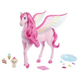 Poupée mannequin Licorne arc-en-ciel sons et lumières BARBIE : la poupée à  Prix Carrefour