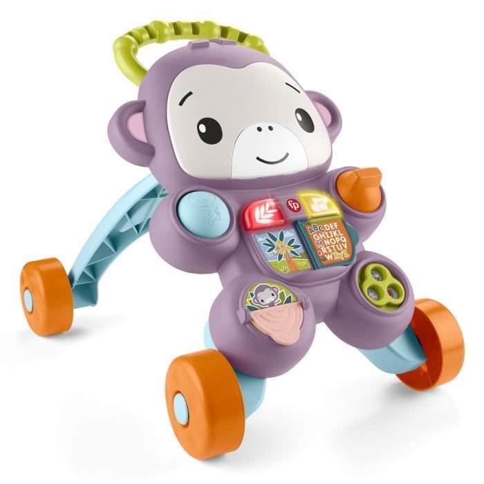 Fisher Price Mon Trotteur Singe Musique lumières et activités Fisher Price JGW90