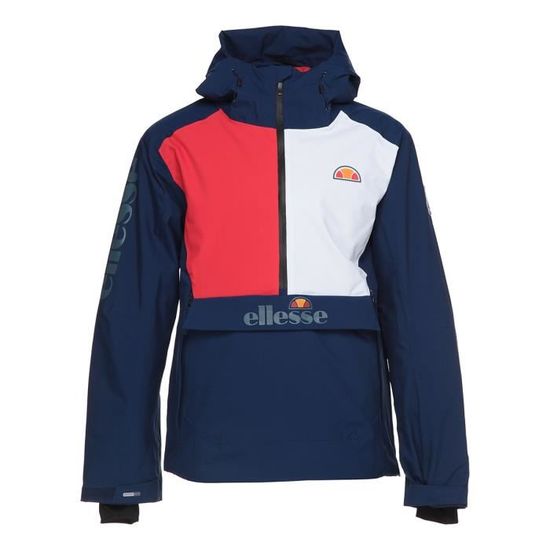 ELLESSE Veste de ski Stelvio 1 2 Zip Homme Bleu marine Cdiscount Sport