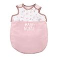 SMOBY - Baby Nurse Turbulette pour poupons jusqu'à 42cm - Porte-bébé en tissu réglable-0