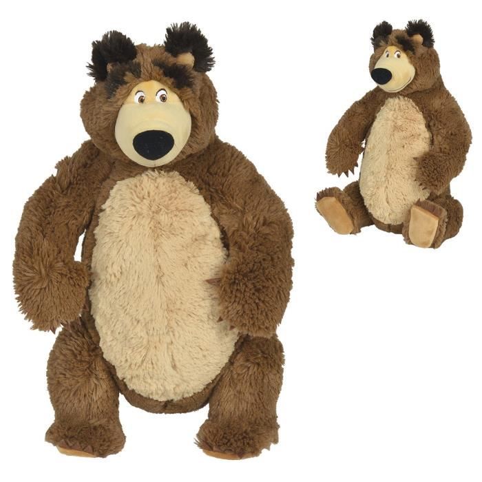 masha et michka peluche