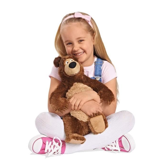 Poupee masha 23 cm + peluche michka 43 cm, poupees