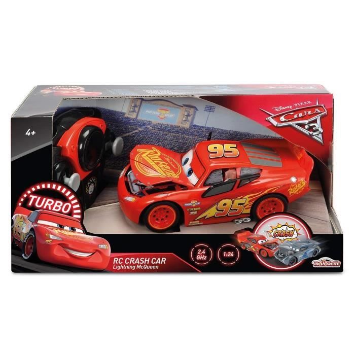 VOITURE RADIO COMMANDEE 1/24 MC QUEEN - CARS 3