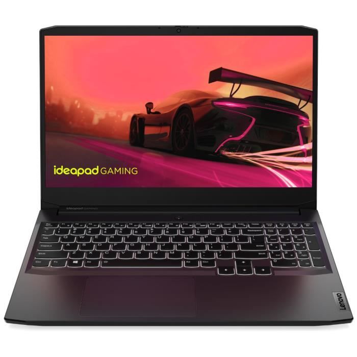 PC Portable Gamer LENOVO IdeaPad Gaming 3 15ACH6 - 15.6 FHD - RTX 2050 -  Ryzen 5 5500H - RAM 8Go - 512Go SSD - Sans Windows - Cdiscount Informatique