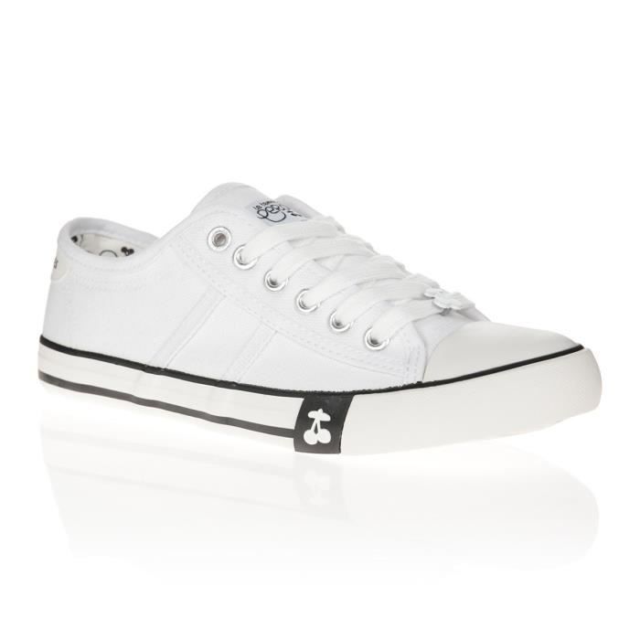 LE TEMPS DES CERISES Chaussures Easy White Blanc Femme