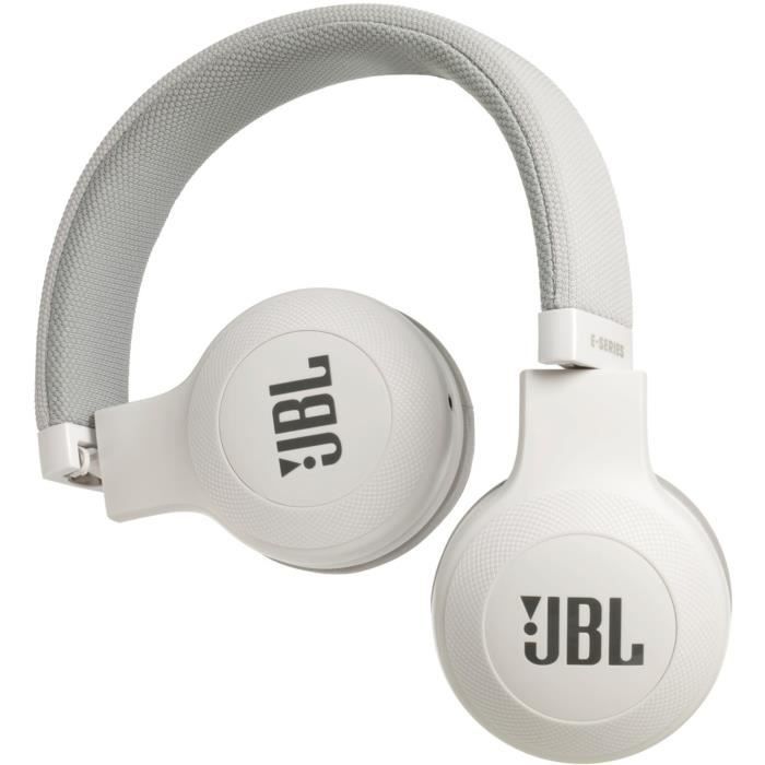 JBL E35 Casque filaire supra-auriculaire - Ultra léger - Kit mains-libres -  Arceau textile confortable - Blanc - Cdiscount TV Son Photo