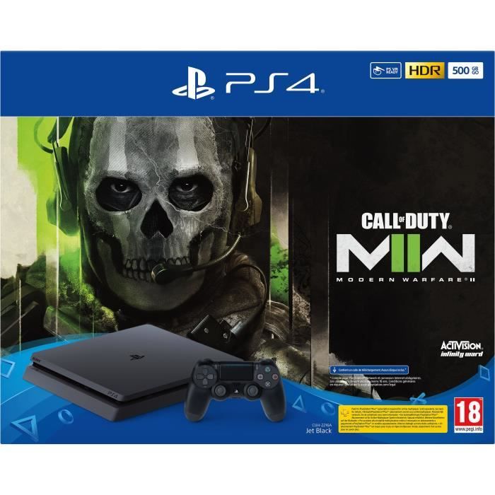 Sony PlayStation 4 500GB + CALL OF DUTY: Modern Warfare 2 500 Go Wifi Bon état - vue 7