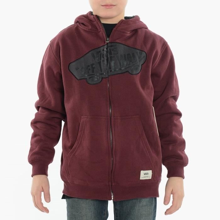 vans bordeaux enfant