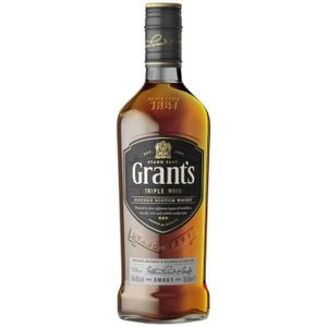 WHISKY BOURBON SCOTCH Grant's Smoky Triple Wood - Blend Scotch Whisky - 