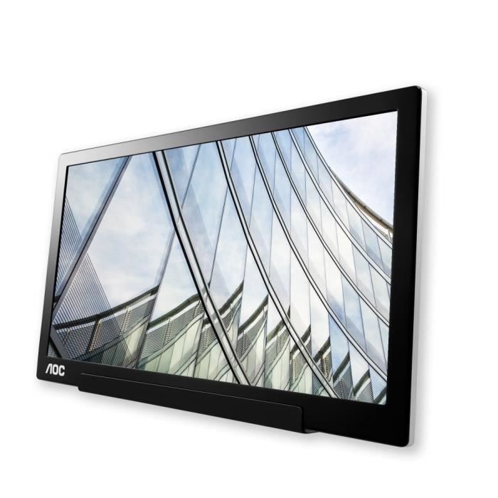 Ecran Gaming AOC I1601FWUX 156 pouces Dalle IPS WLED 5 ms USB C FreeSync
