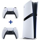 SONY COMPUTER ENTERTAINMENT Pack PS5 Pro : Console PlayStation 5 Pro + Manette sans fil DualSense™ - Blanche I PS5 et PC